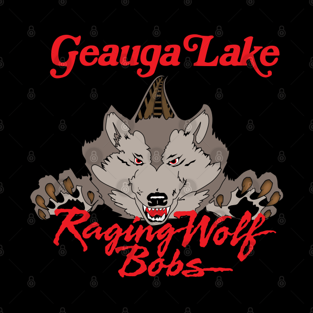 Geauga Lake Raging Wolf Bobs Roller Coaster by carcinojen