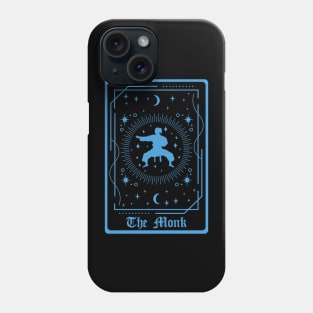 D&D Monk Class Tarot Card Phone Case