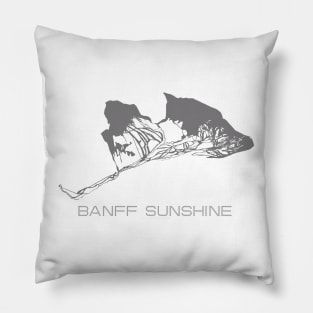 Banff Sunshine Resort 3D Pillow