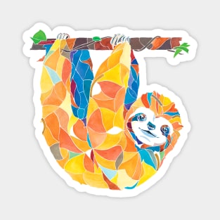 The Merry Sloth Magnet