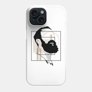 Beard aesthetics version 4 Phone Case