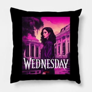 Wednesday artwork Future Pillow