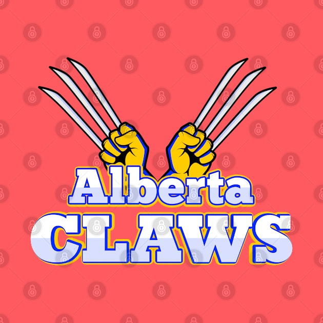 Alberta Claws - Marvel Sports Mashup by EightUnder