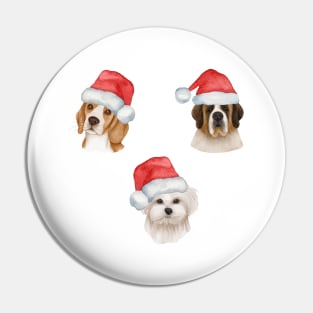 Cute And Lovely Animals With Christmas Pin