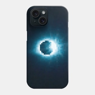 Pixel Art Eclipse Retro Solar Lunar Phone Case