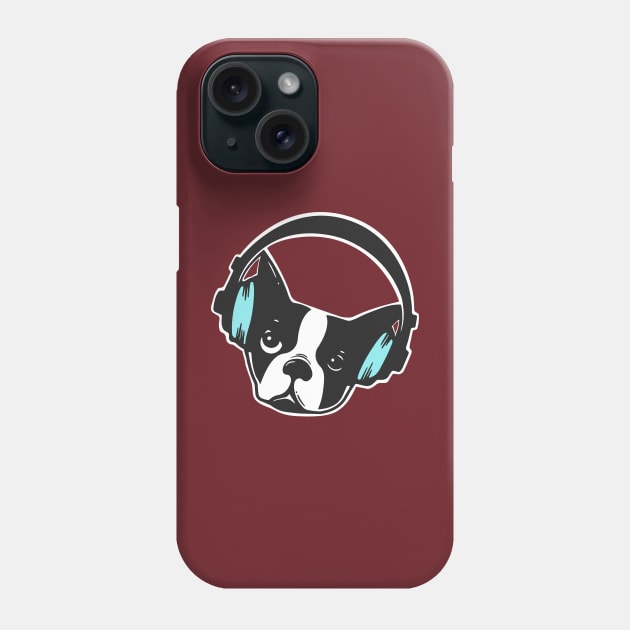 Snarky Blue Puppy Phone Case by Louis_designetc