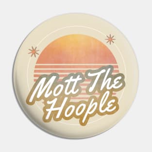 mott the hoople ll retro moon Pin