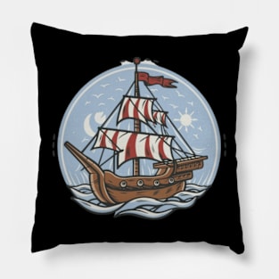 Arctic Explorer's Christmas Quest,christmase,newest t-shirt Pillow