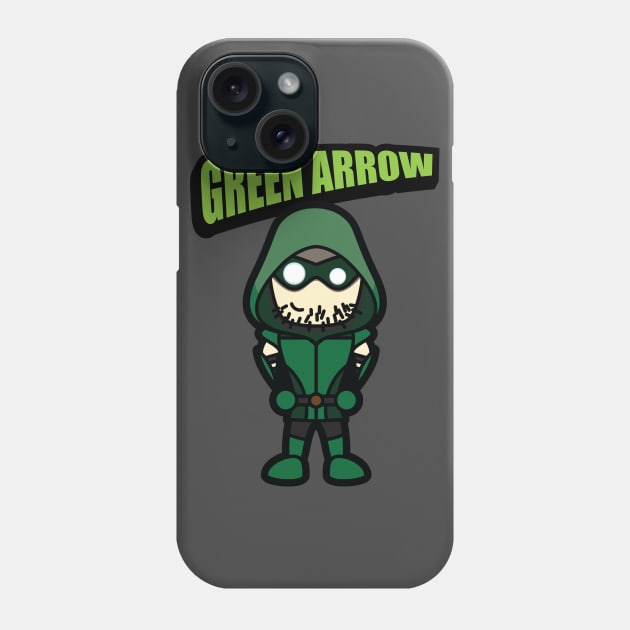 Tooniefied Green Arrow Phone Case by Tooniefied