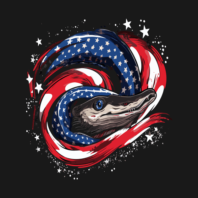 Patriotic Eel by JH Mart