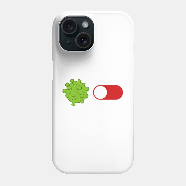 Virus Disabled Phone Case by CCDesign