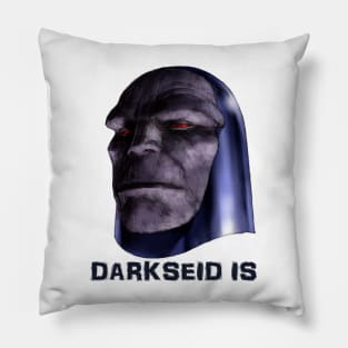 DARKSEID IS. Pillow