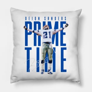 Deion Sanders Aesthetic Tribute 〶 Pillow