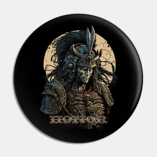 Bushido - The Way of the Samurai Warrior Pin