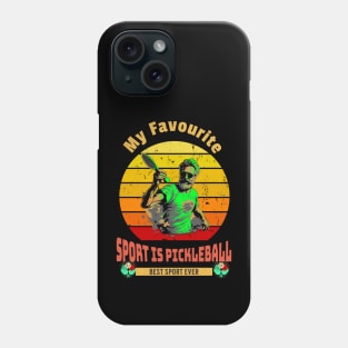 My Favourite Sport Is Pickleball Phone Case