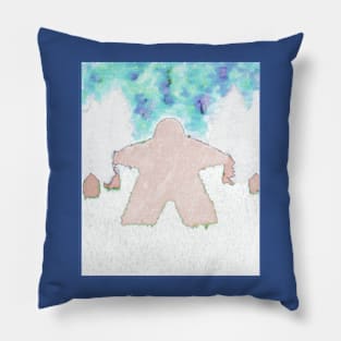 MeepSquatch (HDEDIT2DG) Pillow