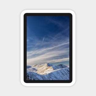 Corn Du, Pen y Fan and Cribyn in Winter Magnet