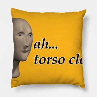 Meme Man Torso ClOtH Pillow