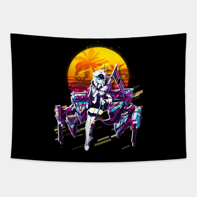 Azur Lane Tirpitz Tapestry by DIY Kulon Progo 