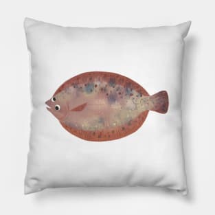 Googly-Eye Flounder Pillow