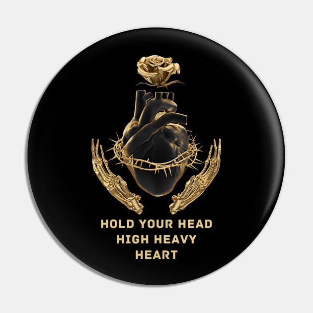 Hold Your Heart Pin by HaMa-Cr0w