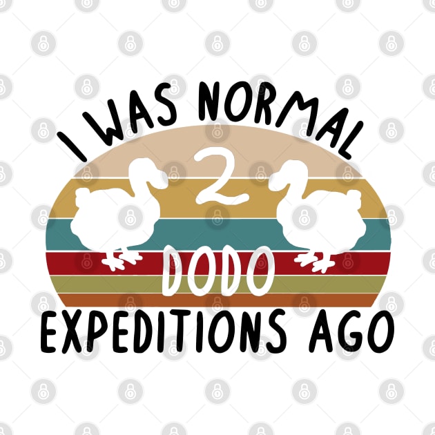 Normal 2 Dodos ago Design pun flightless by FindYourFavouriteDesign