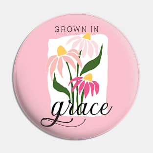 Grow in Grace Pin