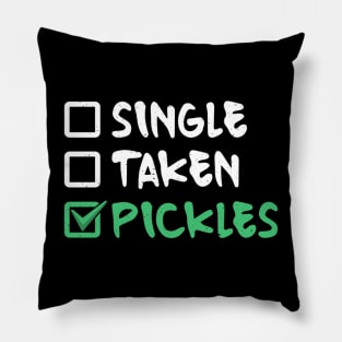 Single Taken Pickles Pickle Pillow