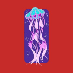 Jellyfish Art Ilustration T-Shirt
