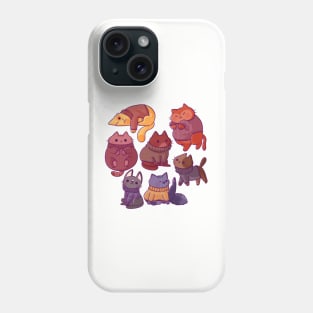 Cats in Sweaters Phone Case