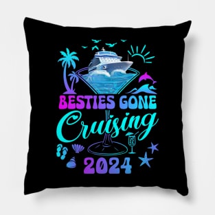 Besties Gone Cruising 2024 Pillow