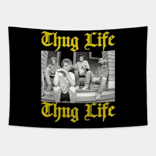 VINTAGE THUG LIFE SQUAD GOLDEN GIRLS Tapestry