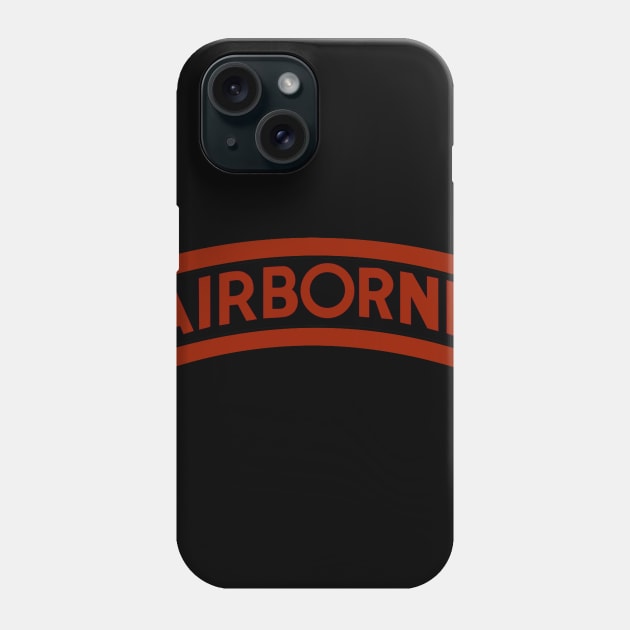 US Army Airborne tab Phone Case by thomtran