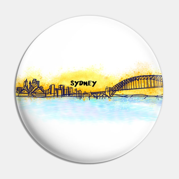 Sydney Pin by theerraticmind