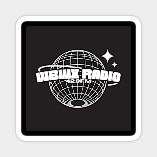 Wreckin' Radio Globe Logo Magnet