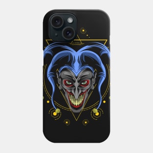 scary clown Phone Case