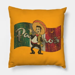 Pancho's All You Can Eat 1958 Pillow