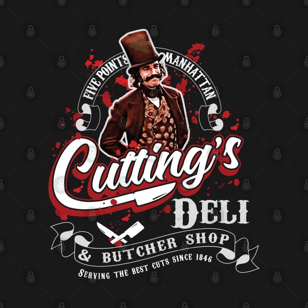 Cutting's Deli & Butcher Shop by Alema Art