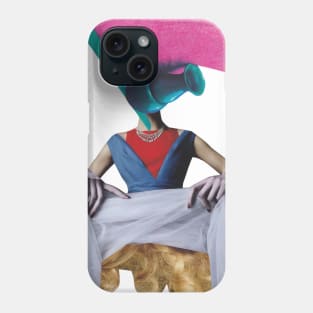 The Girl with blond hair Phone Case