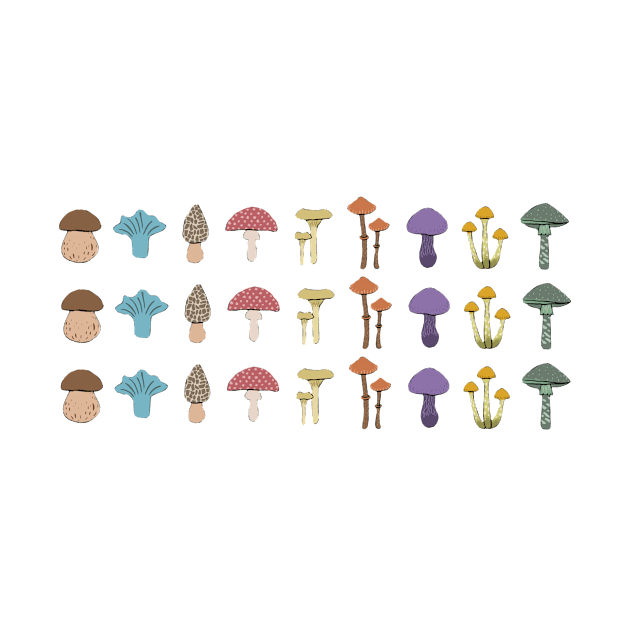 Mushroom Family by ARAHUE