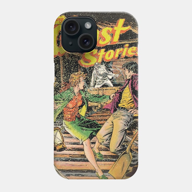 Amazing Ghost Stories 16 (weathered variant) Phone Case by GloopTrekker