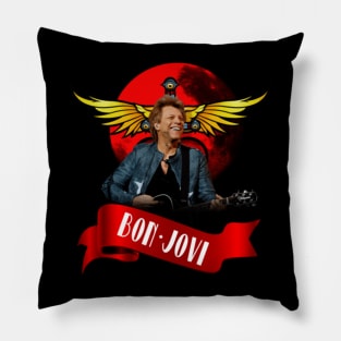 Red moon Vintage Jovi Pillow