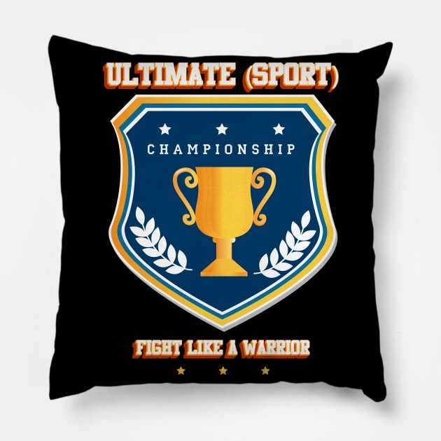 Ultimate (sport) Pillow by Baim_Art