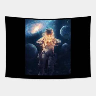 The cosmic astronaut. Tapestry