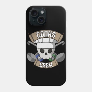 Cooks crew Jolly Roger pirate flag Phone Case