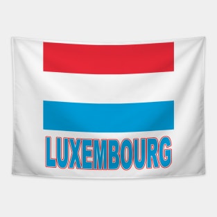 The Pride of Luxembourg - Luxembourg Flag Design Tapestry