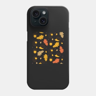 Autumn Hedgehogs Phone Case