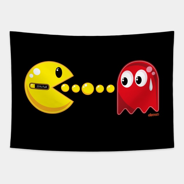 Pac Man Tapestry by eltronco