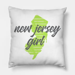 New Jersey Girl Pillow