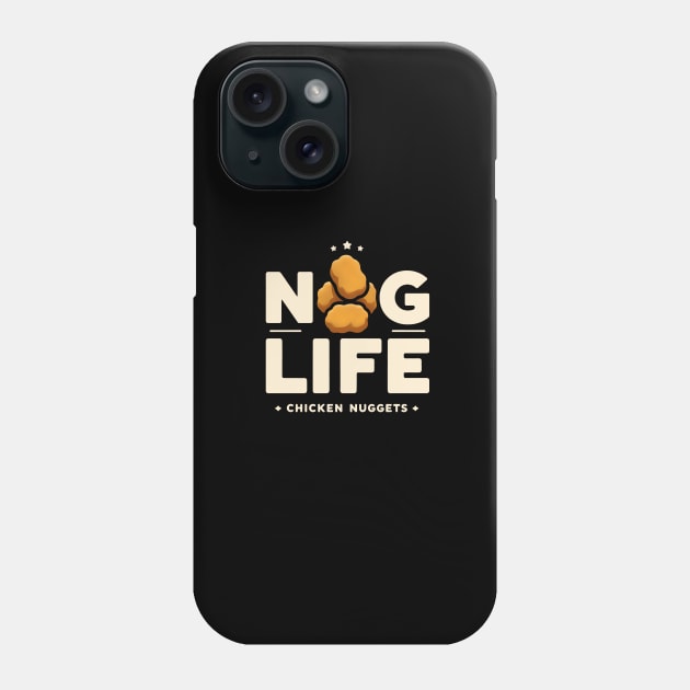 Nug Life - Chicken Nuggets Phone Case by ANSAN